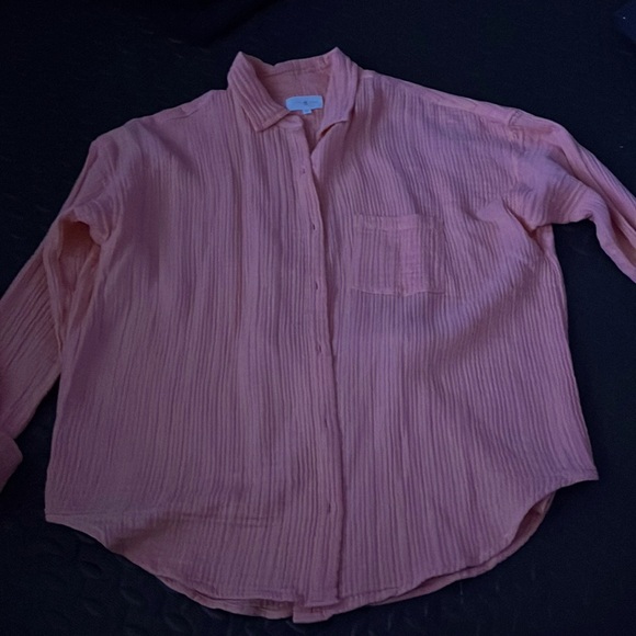 NWOT Lou and gray button down - Picture 1 of 5